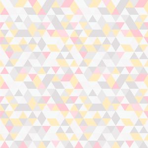 Papel-de-Parede-Geometrico-Triangulos-Multicolor-Rosa